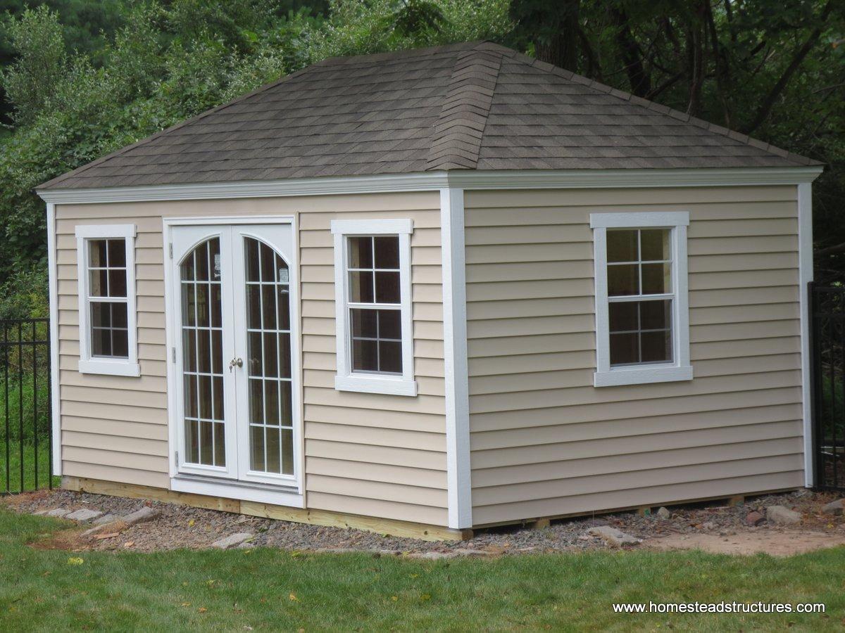 Hip Roof Sheds | Photos | Homestead Structures
